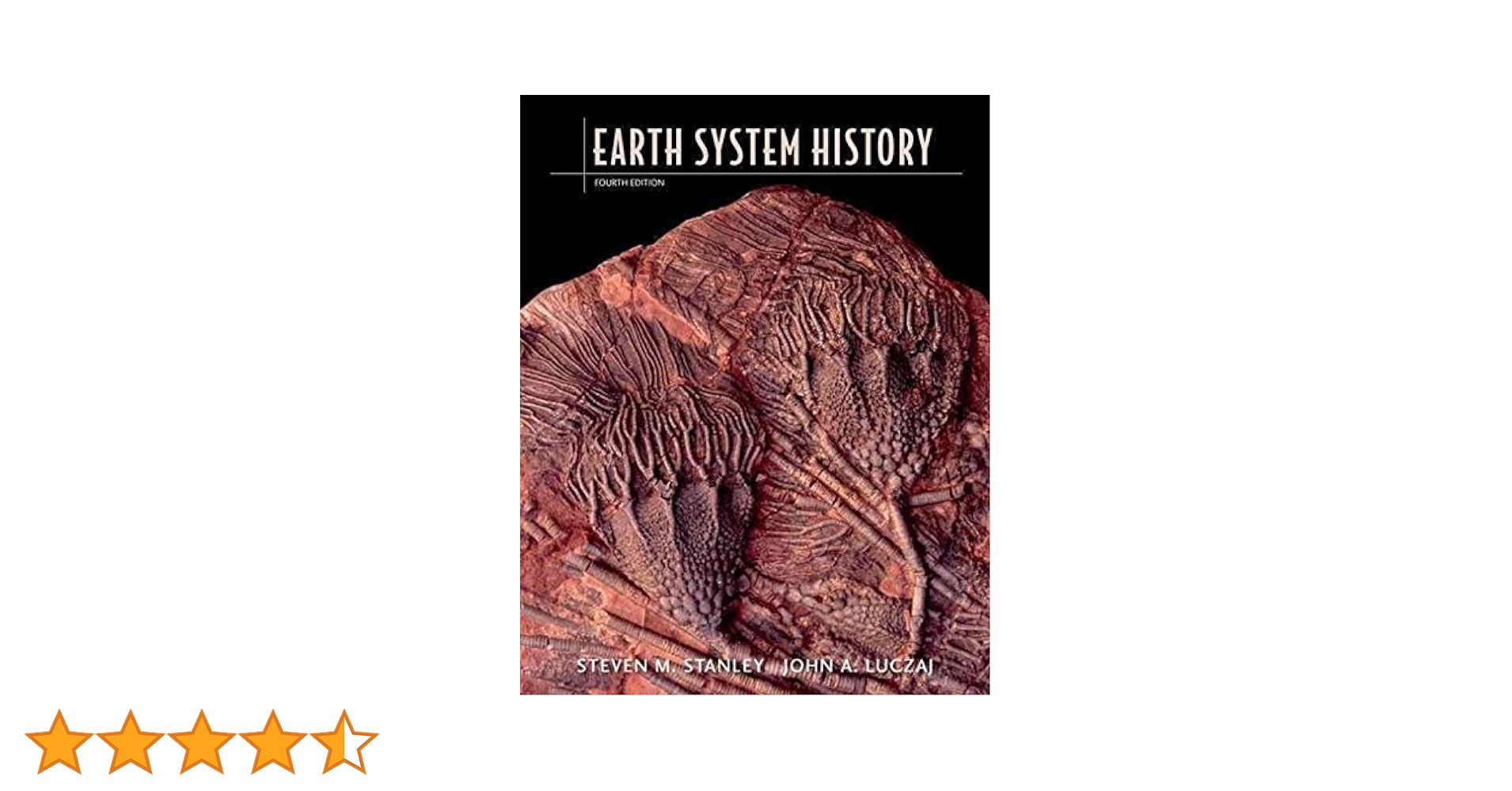 Earth System History 第四版 Earth System History 4th Edition